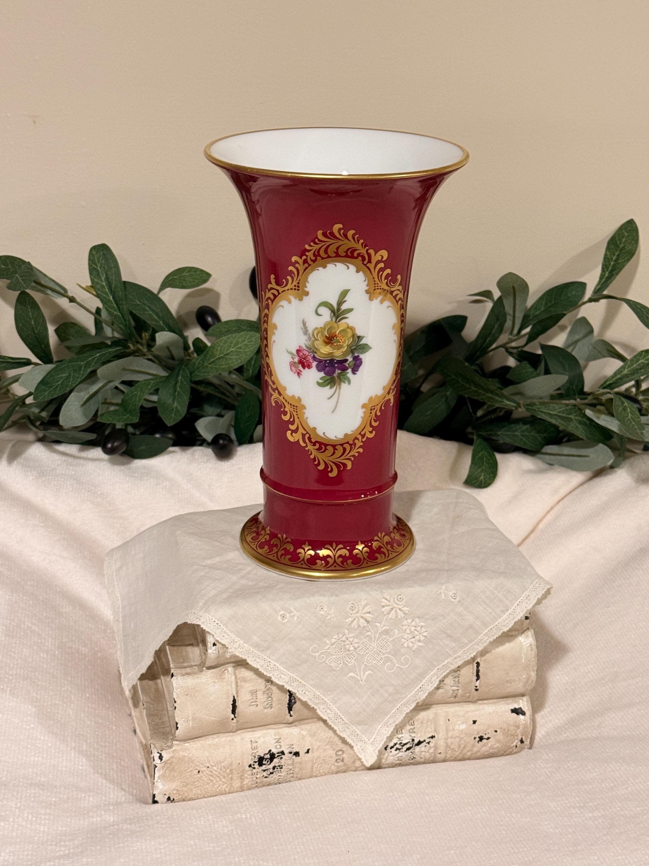Kaiser Porcelain Vase - Etsy