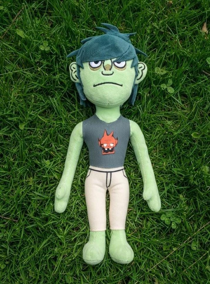 2d gorillaz plush - Etsy 日本