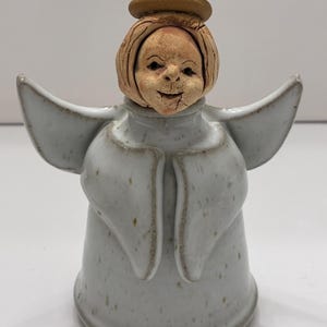 Vintage Terra Studios “Earth Angel” Pottery Oil Lamp/Fragrance Diffuser. Handcrafted by Rita Ward at Pottery House at Terra Studios.