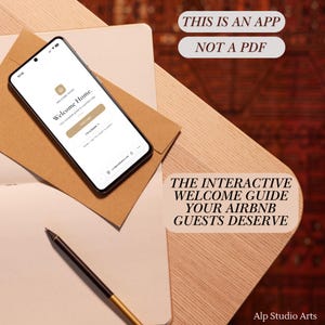 Airbnb Digital Welcome Sign App Pro Version | QR Guest Guide, Upsells | 7 Languages, No Subscription | Try Live Demo