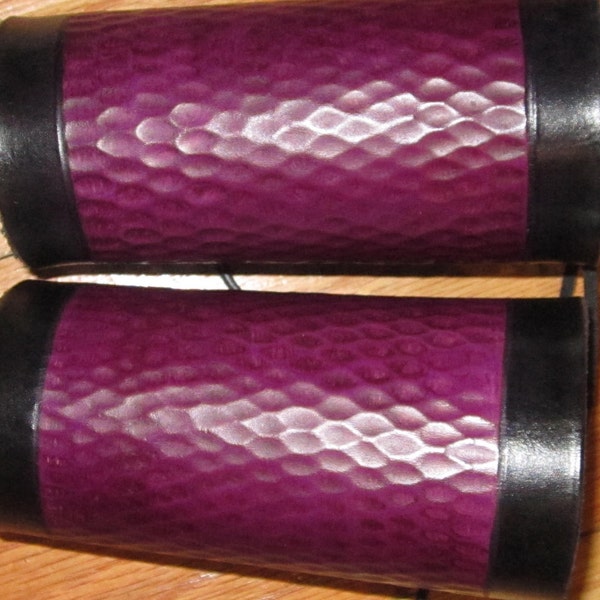 Purple Dragon Skin Bracers