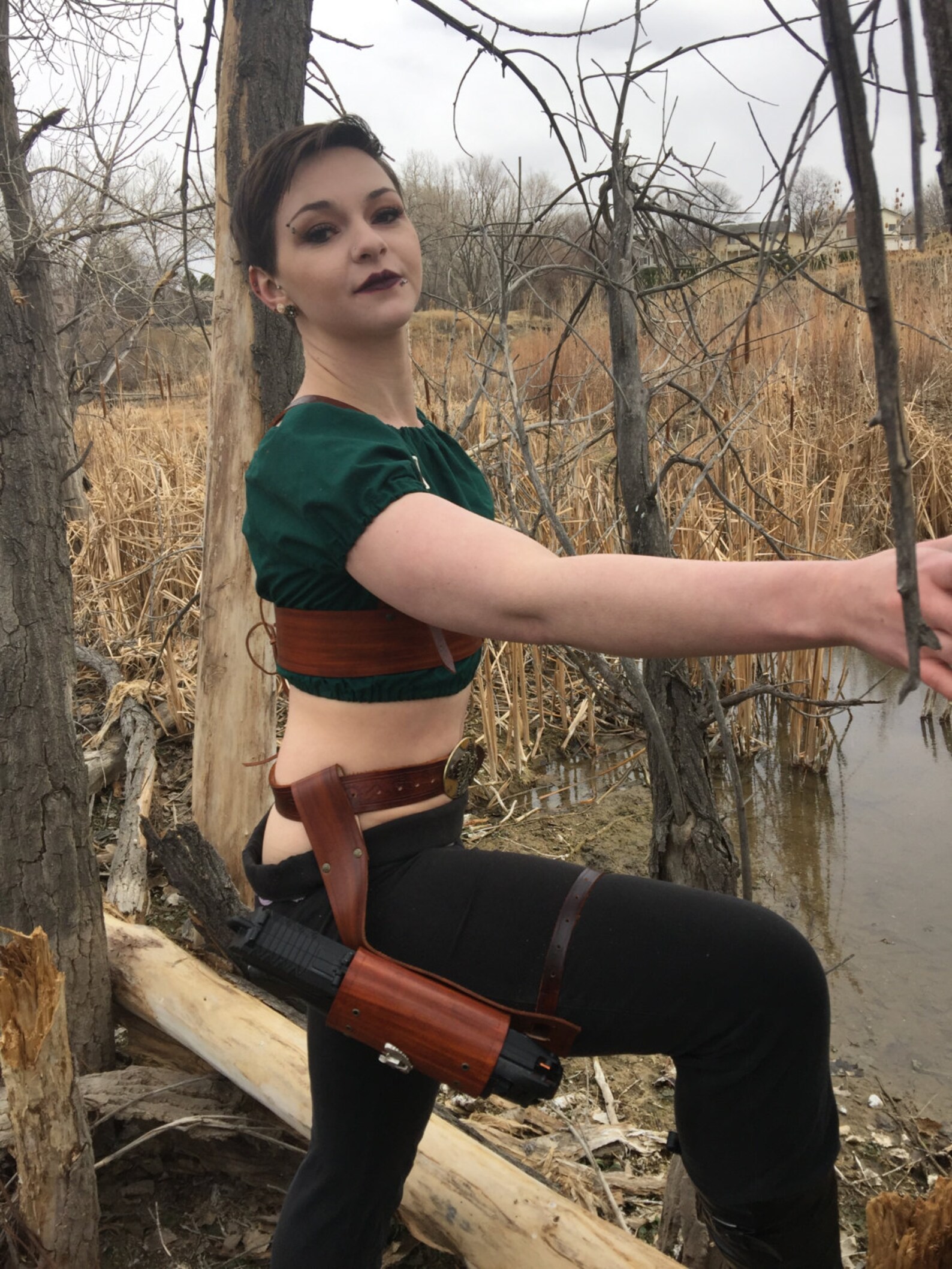 Leather Holster Etsy