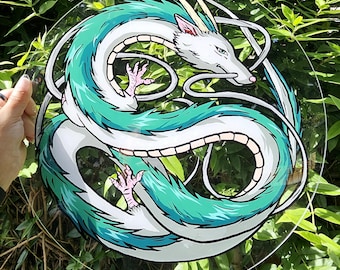 Anime/Manga Glass Painting Effect on Acrylic Perspex