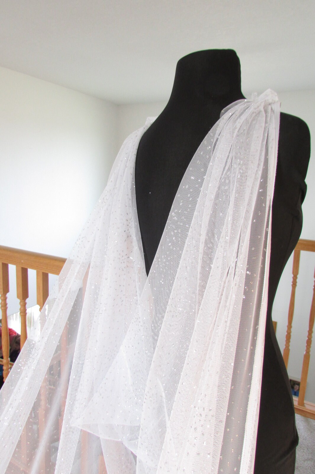 tulle shawls