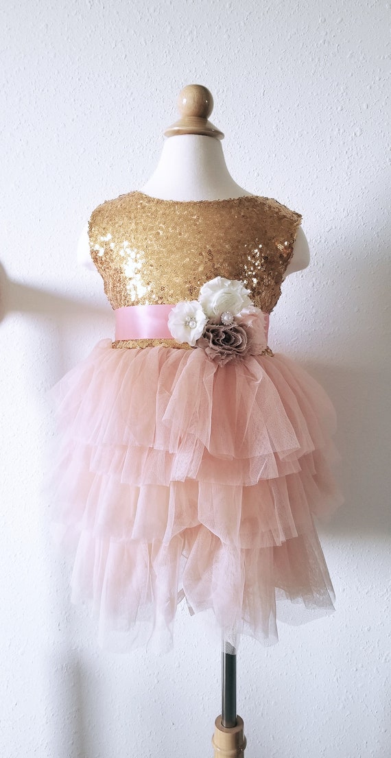 Or Paillette Fleur Fille Robe Tutu Robe Anniversaire Robe Etsy Or Paillette Fleur Fille Robe Tutu Robe Anniversaire Robe Etsy