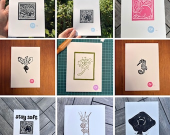 Choose Your Handmade Print 5x7