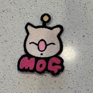 Moogle Mog Final Fantasy Dissidia Duellum Cosplay Patch
