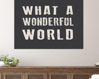 Canvas Banner, Music Quote Wall Art