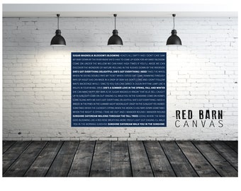 personalized canvas wall art