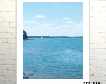 Lake Views on Lake Hartwell, Photo Print, UNFRAMED