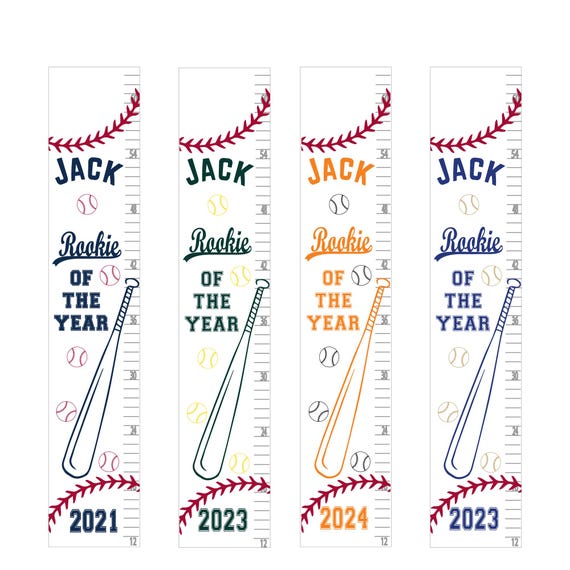 Growth Chart - Baseball Growth Chart - Baseball