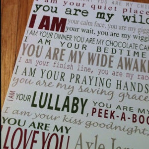 I am your parent, you are my wild, Canvas word art, Wall Sign, Child's room wall art, for the Wild Ones image 3