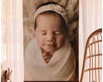 Custom Photo Canvas Hanging Banner, Extra Large Canvas Print