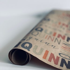 Plain Brown Recycled Kraft Paper A REALLY BIG ROLL for All Your