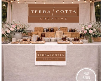 Large Custom Logo Canvas Banner: XL Trade Show Sign With Your Logo