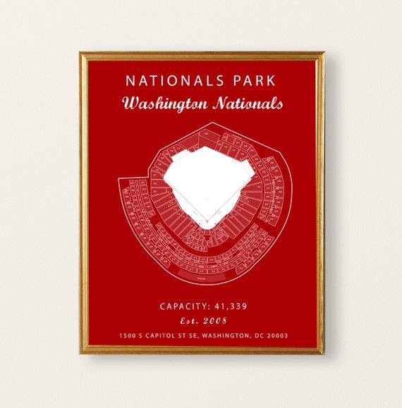 Seating Chart Nationals Stadium Washington Dc