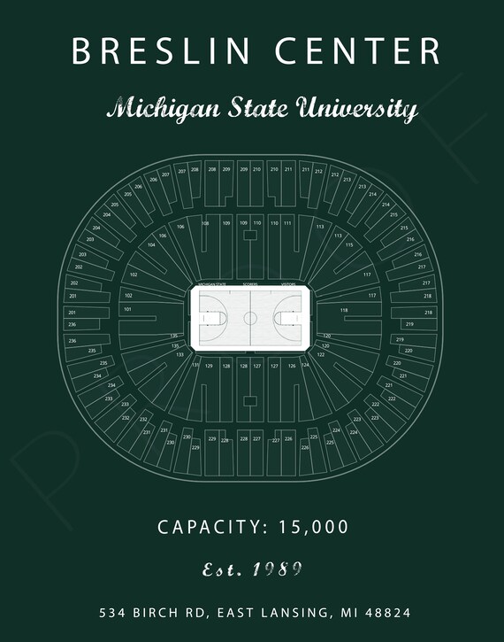 Spartan Stadium East Lansing Seating Chart