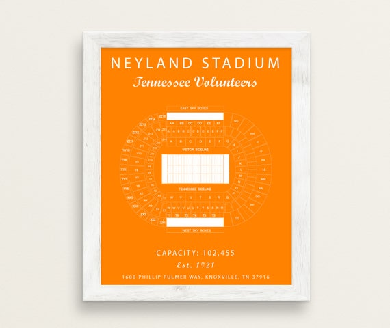 Tennessee Volunteers Football Stadium Seating Chart