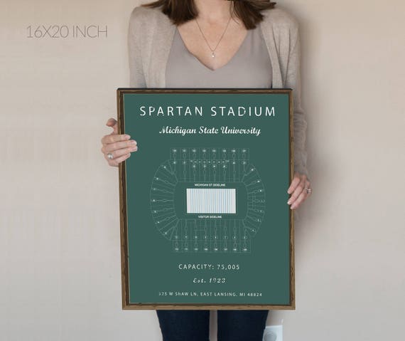 Michigan State Spartans Football Seating Chart