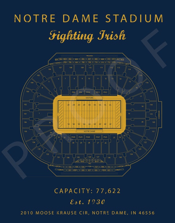 Notre Stadium Seating Chart