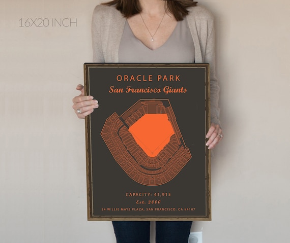 San Francisco Giants Baseball Stadium Seating Chart