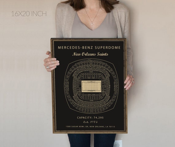 Mercedes Benz Superdome Seating Chart For Football