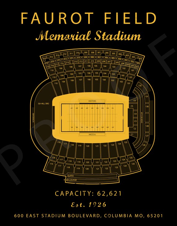 Faurot Stadium Seating Chart