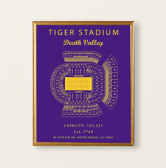 Lsu Tiger Seating Chart