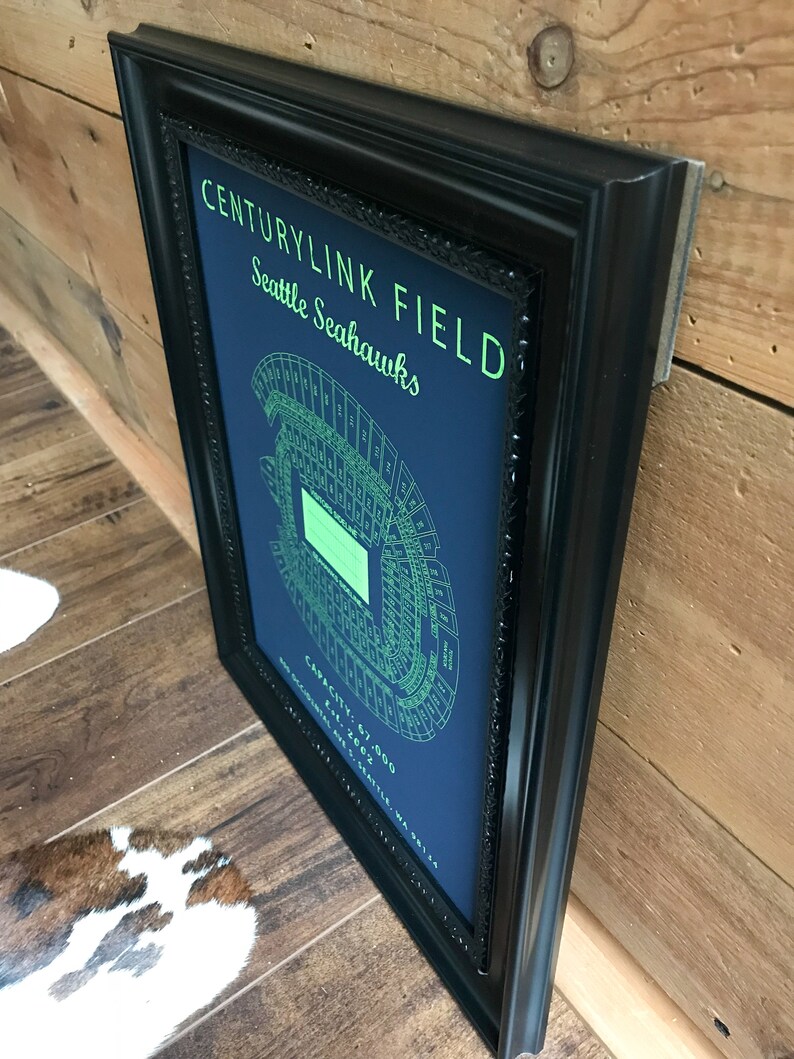 Centurylink Field Seattle Seahawks Seating Chart Etsy