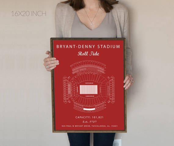 Seating Chart For Bryant Denny Stadium Tuscaloosa Alabama