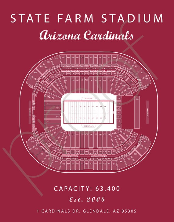 State Farm Stadium Arizona Seating Chart