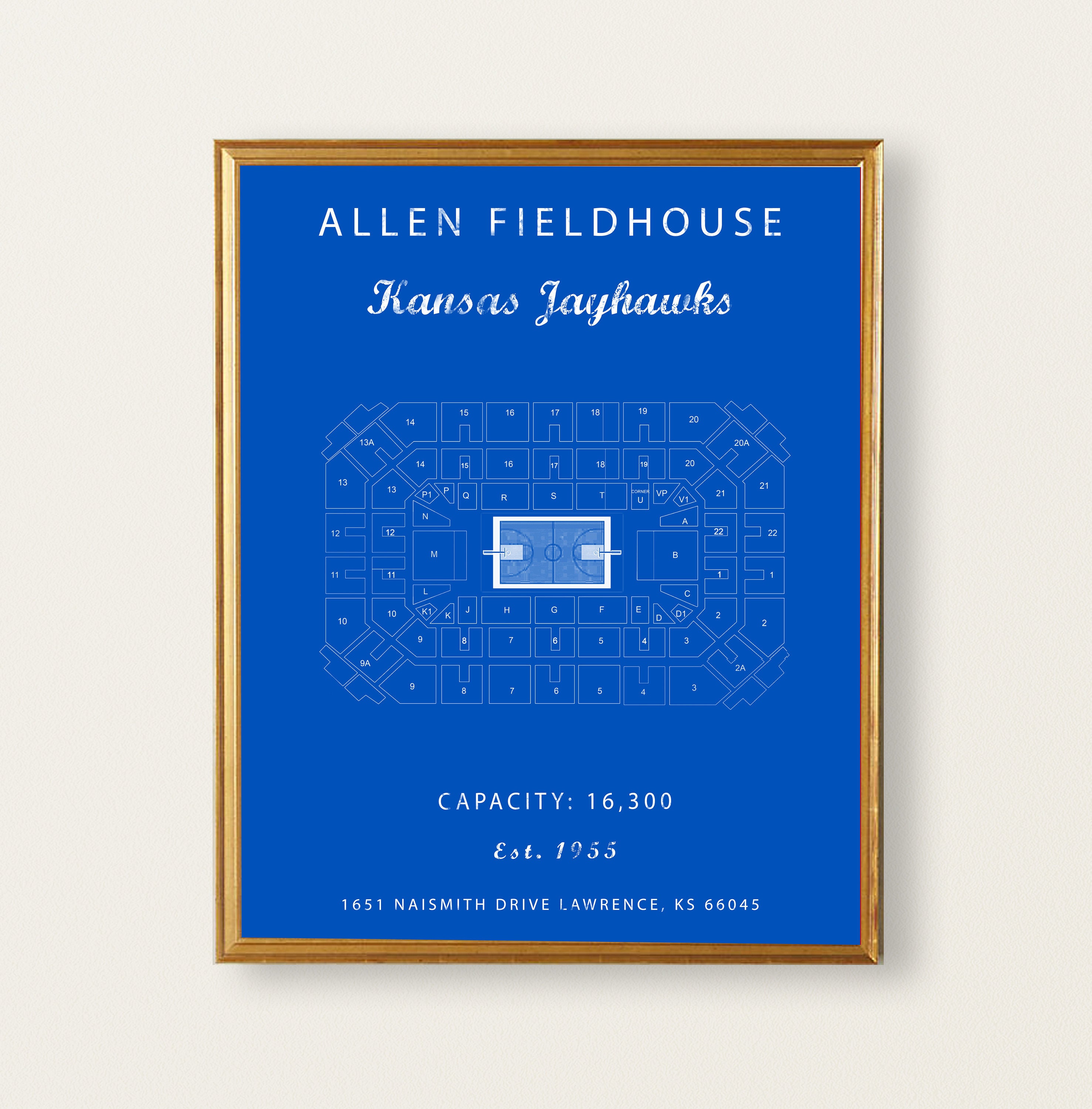 Ku Allen Fieldhouse Seating Chart