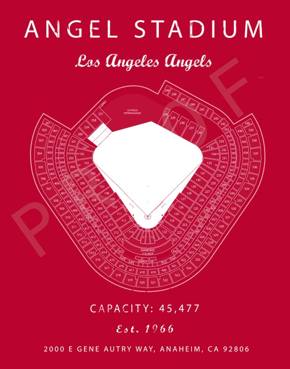 Angel Stadium Seating Chart