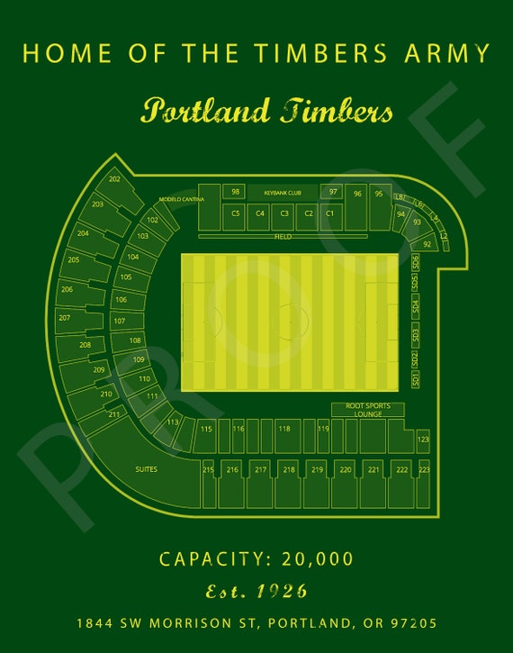 Timbers Seating Chart 2019