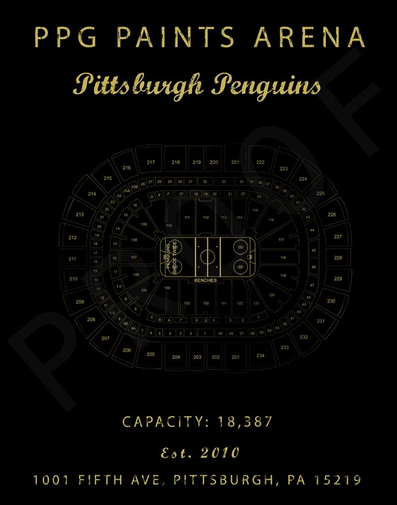 Seating Chart Pittsburgh Penguins