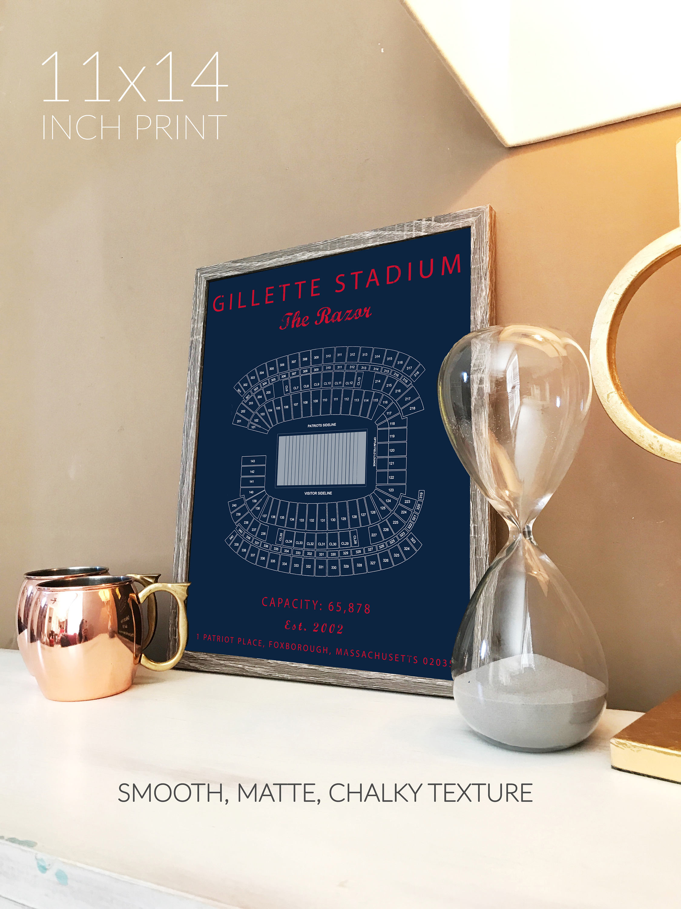 Gillette Stadium Seating Chart, New England Patriots, Gillette Stadium