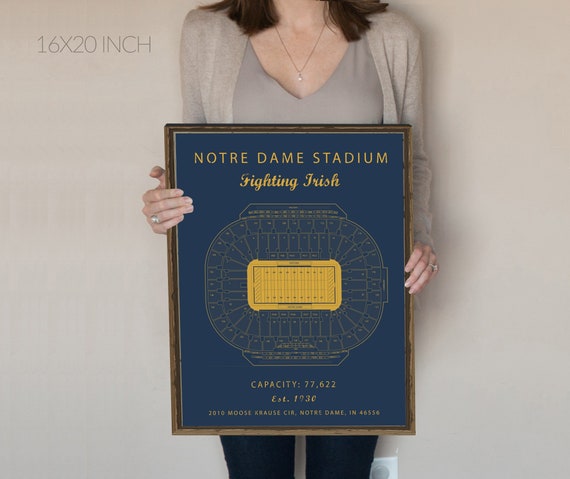 Notre Dame Football Stadium Chart