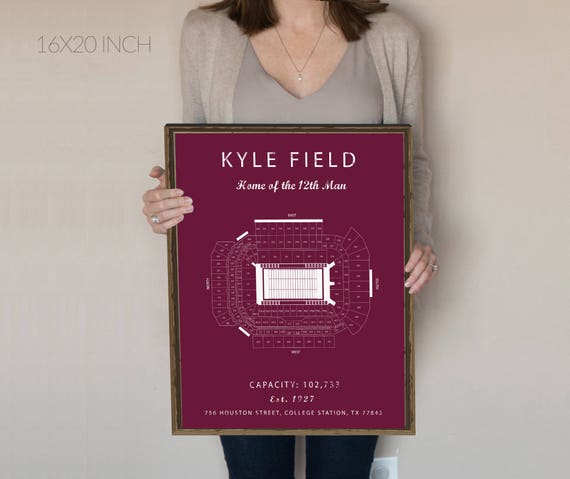 New Kyle Field Seating Chart