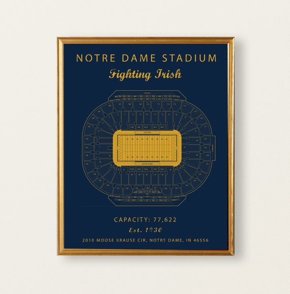Notre Dame Seating Chart Stadium