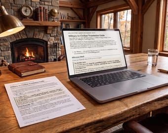Zestaw do tworzenia CV w związku ze zmianą kariery | Word, Dokumenty Google, Pages (do pobrania natychmiast)