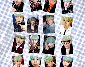 Official BTS Suga Min Yoongi Photocards - Etsy