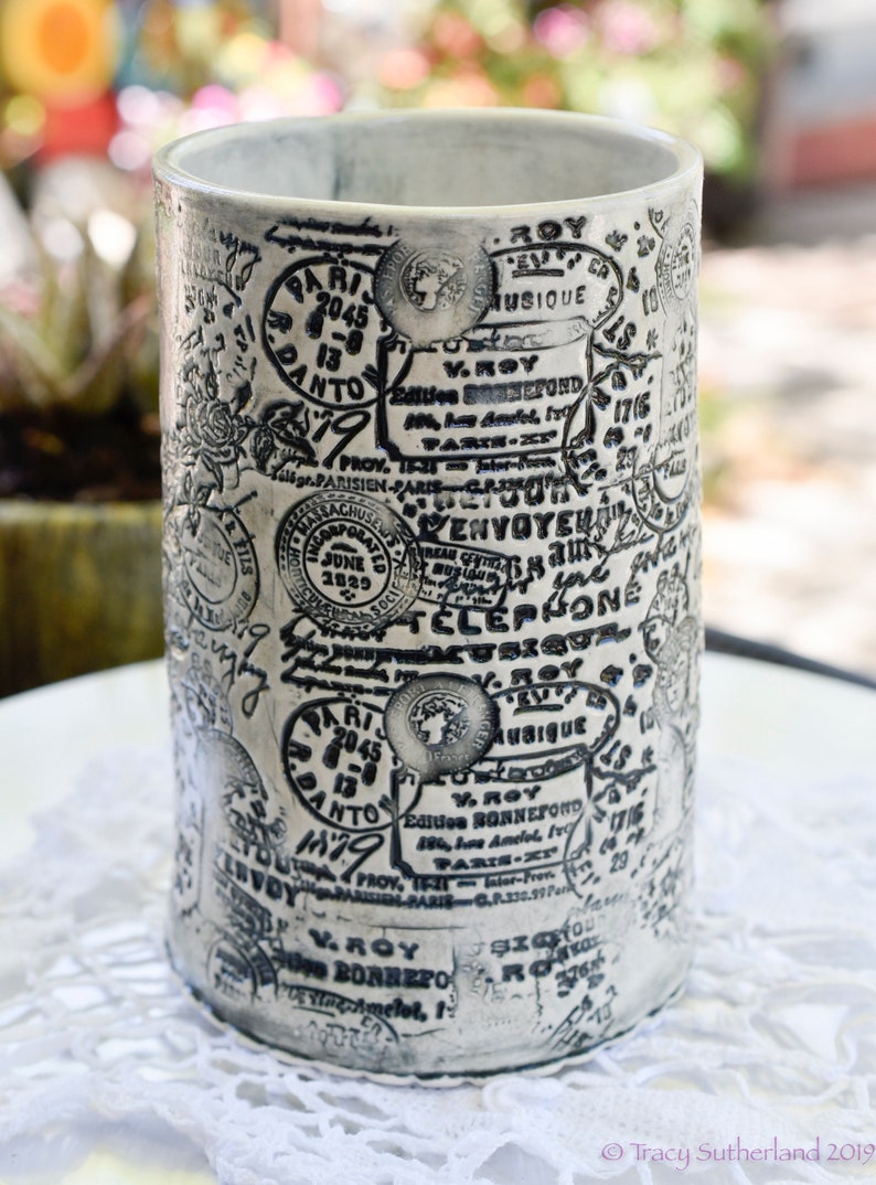 Customised Container Vase Container/vase/vessel. Handmade Unique Fun and One of a Kind | Etsy