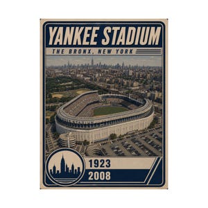 【希少】ヤンキースYankee Stadium ラグマットUSA製 ヴィンテージ Old Yankee Stadium Memorabilia - Etsy