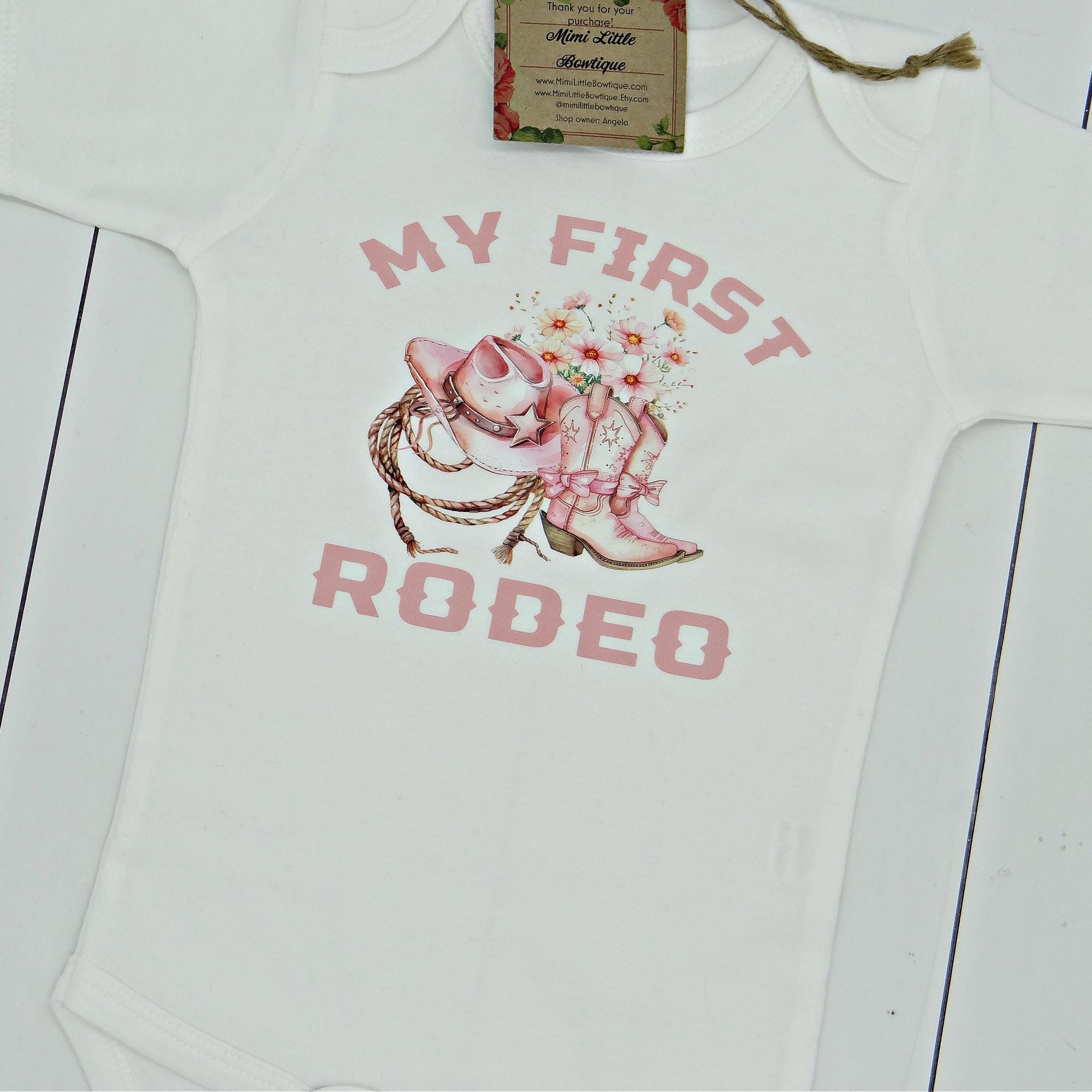 My First Rodeo Girl Outfit, Mauve Pink 1st Birthday, Tutu Skirt - Etsy