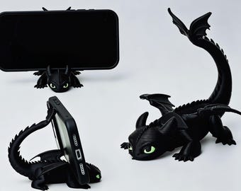 Toothless Phone Stand