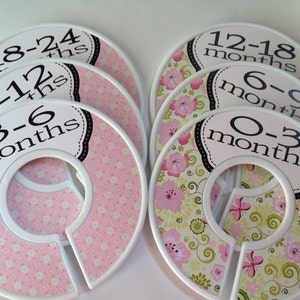 Baby Closet Dividers Size Dividers Size Organizers Label Sizes image 2