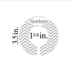 Baby Closet Dividers Size Dividers Size Organizers Label Sizes image 3