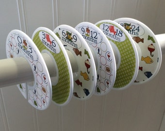 Baby Closet Dividers Clothes Dividers Closet Organizers Baby Shower Gift Fishing