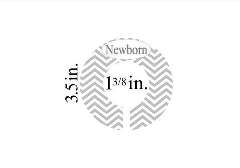 Baby Closet Dividers Organizers Clothes Dividers Size Organizers Baby Clothes Organizers image 3