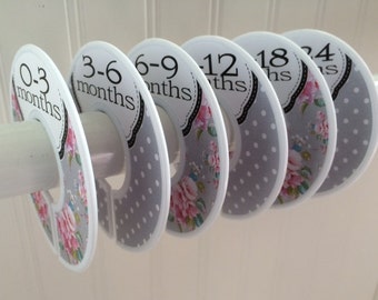 Baby Closet Dividers Baby Clothes Size Organizers Closet Organizers
